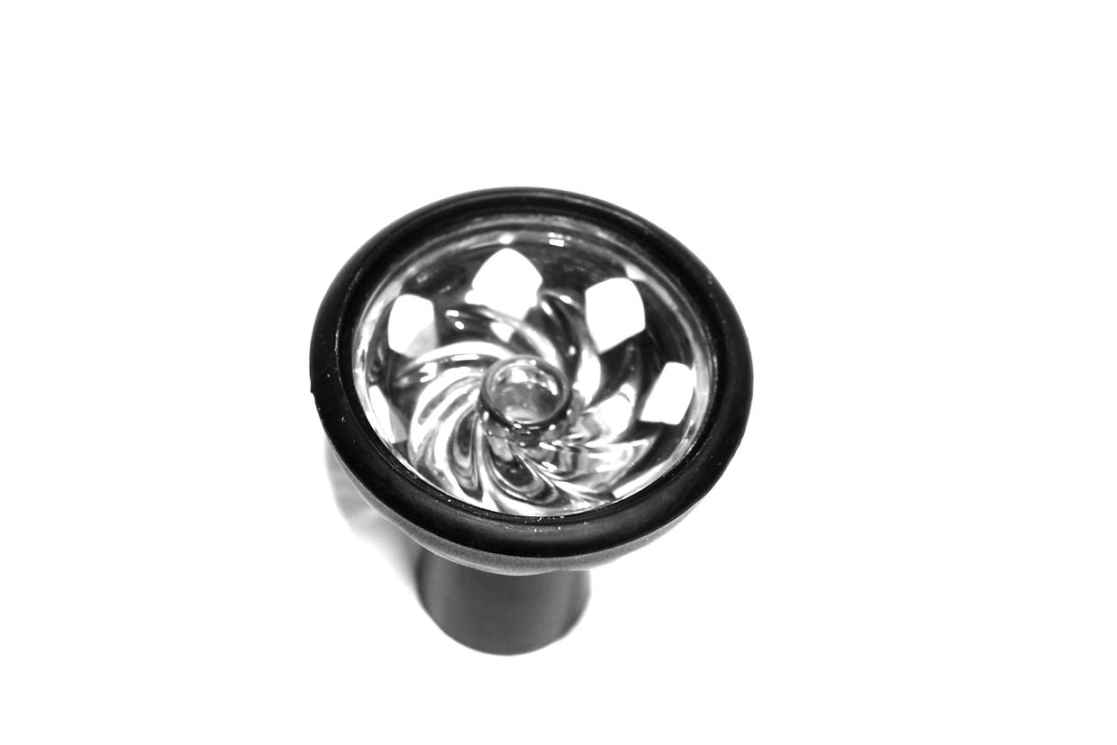 Silicone Glass Hybrid Hookah Bowl